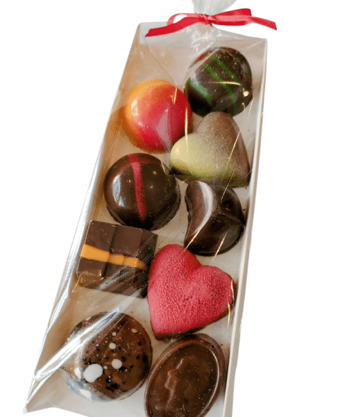 Alternative view of Combo C - Ramo Felíz con paleta de chocolate y 100 gs de bombones